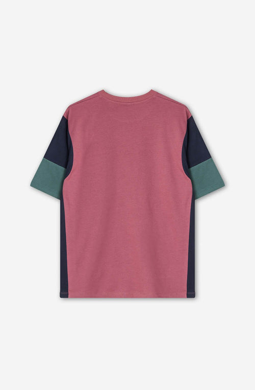 T-Shirt Kalet Cherry/ Navy/ Forest