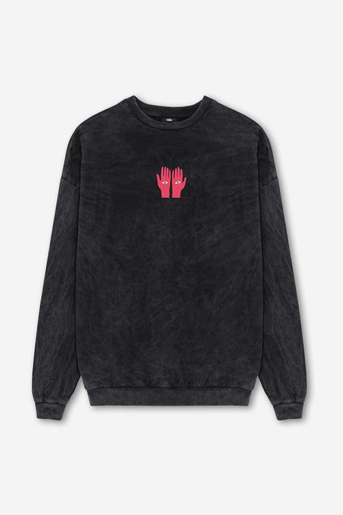 Black Washed Sonora Sweatshirt
