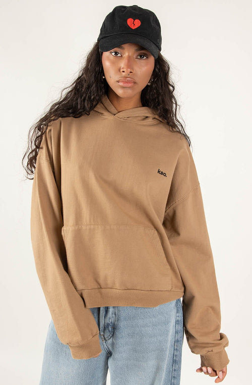 Hazelnut Fabien Washed Sweatshirt