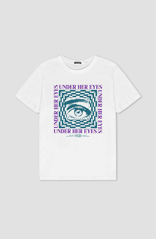 Camiseta Washed Under Her Eyes White
