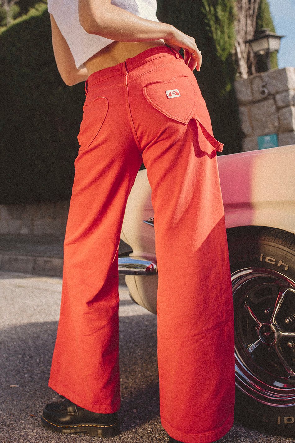 Pantalón Pocket Heart Red