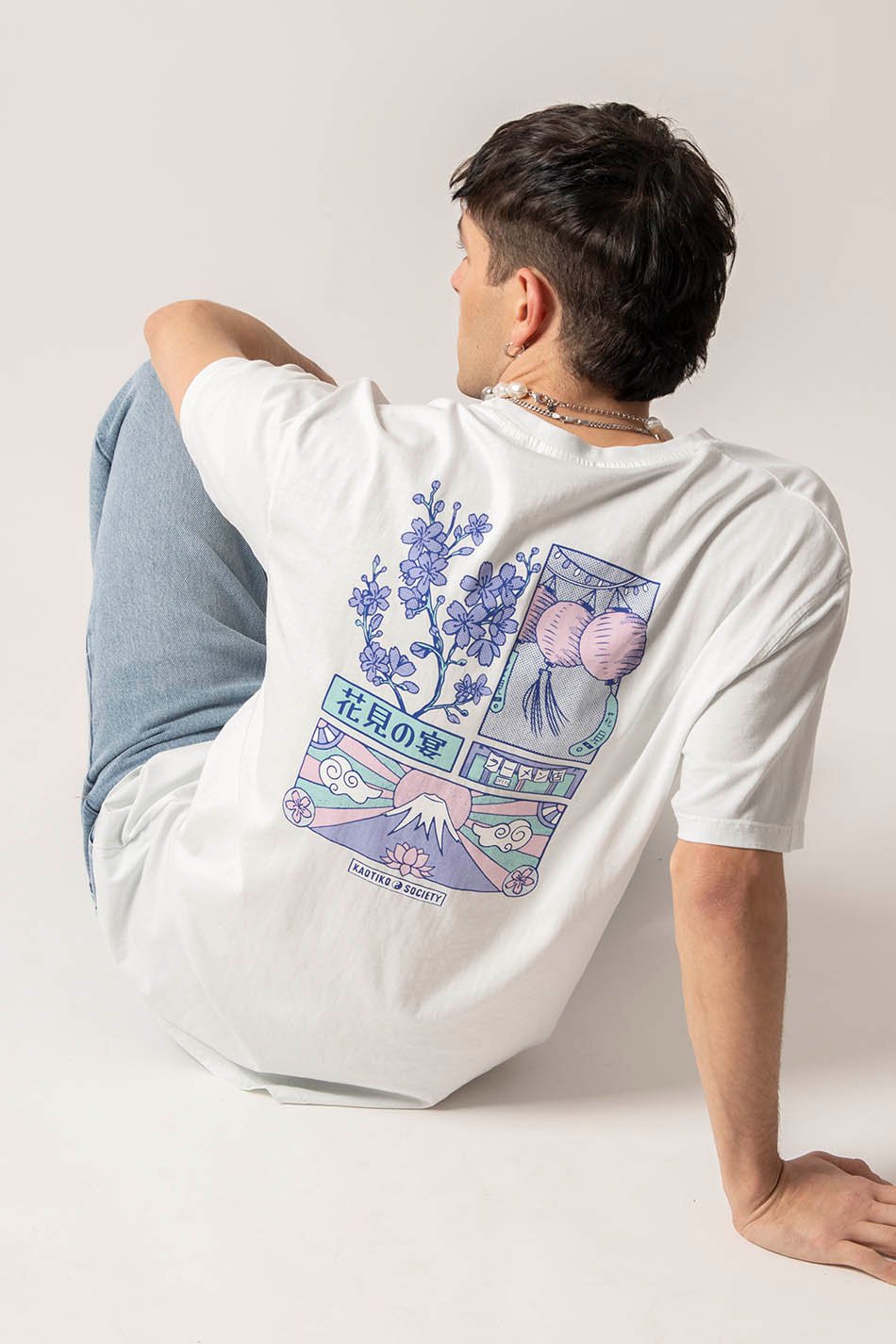 Camiseta Washed Pink Tokyo Cement