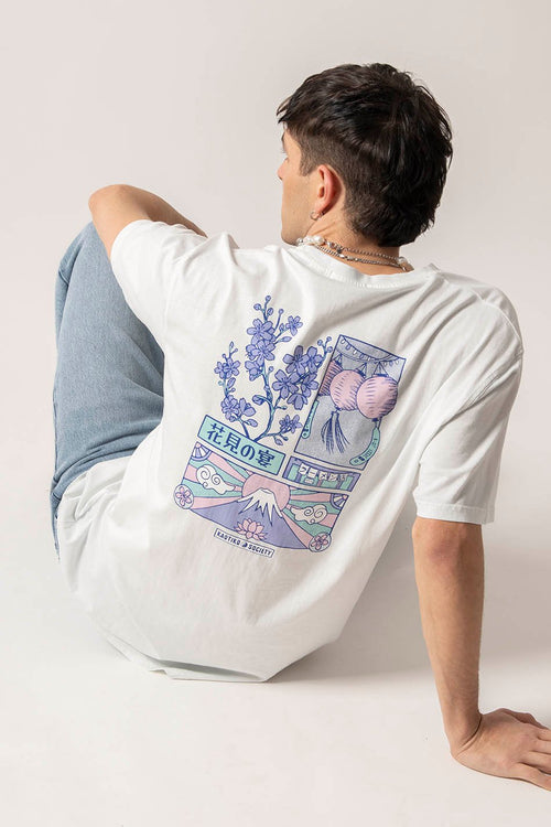 Camiseta Washed Pink Tokyo Cement