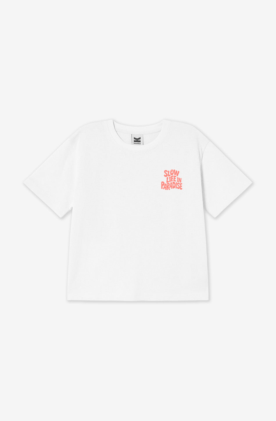 Camiseta Slow Life Paradise White