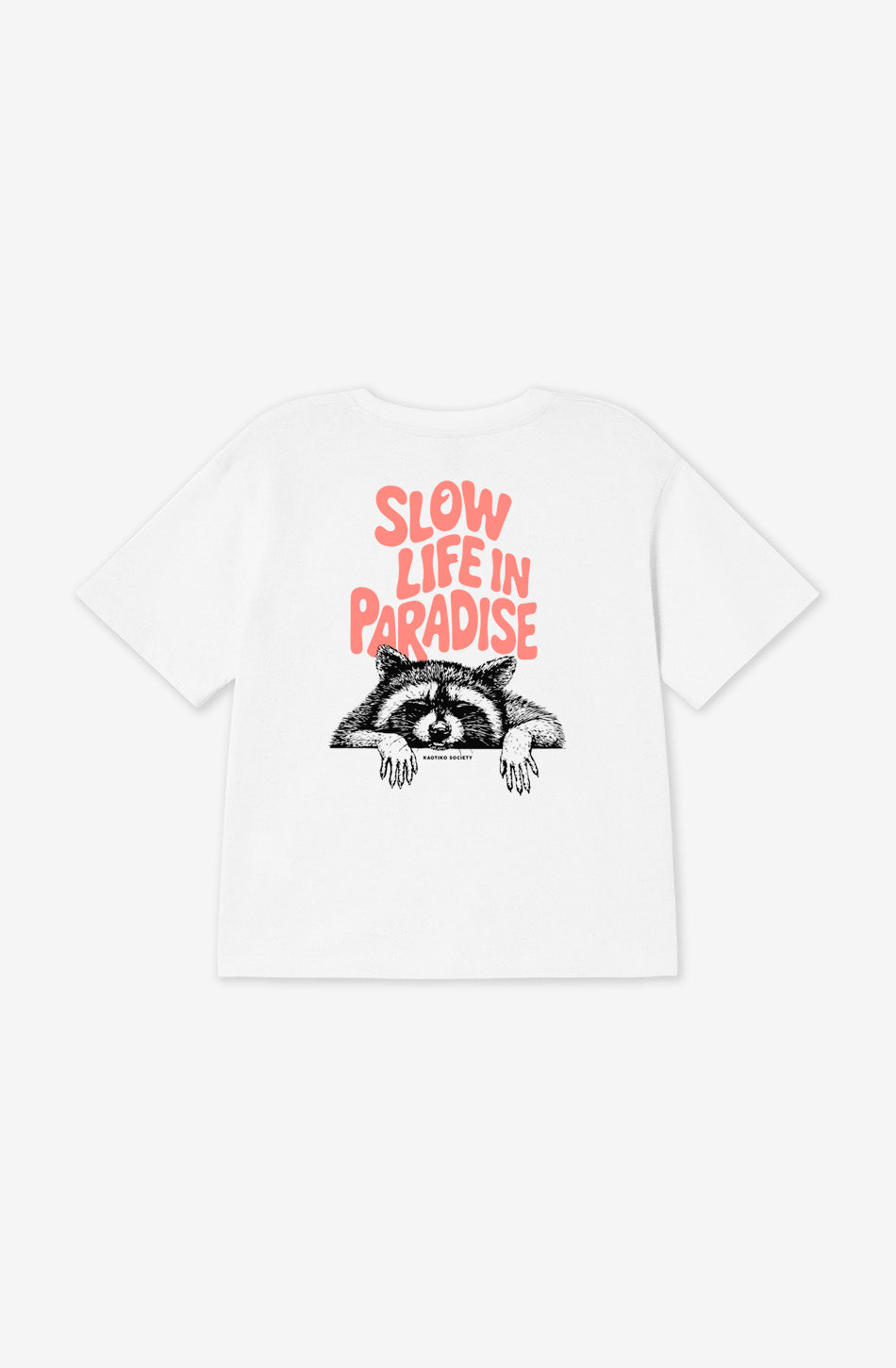 Camiseta Slow Life Paradise White