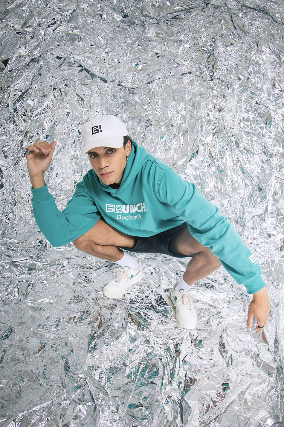 Sudadera Brunch x Kaotiko Vancouver Aquamarine