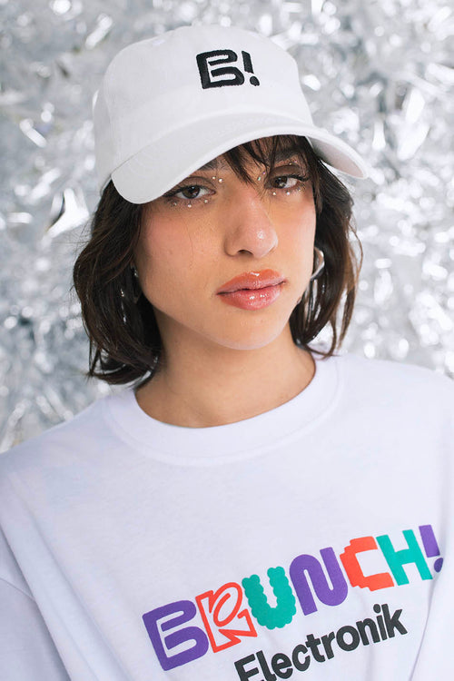 White Brunch x Kaotiko Snapback Cap