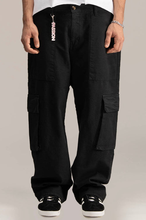 Team Heretics Relaxed Canvas Cargo Trousers