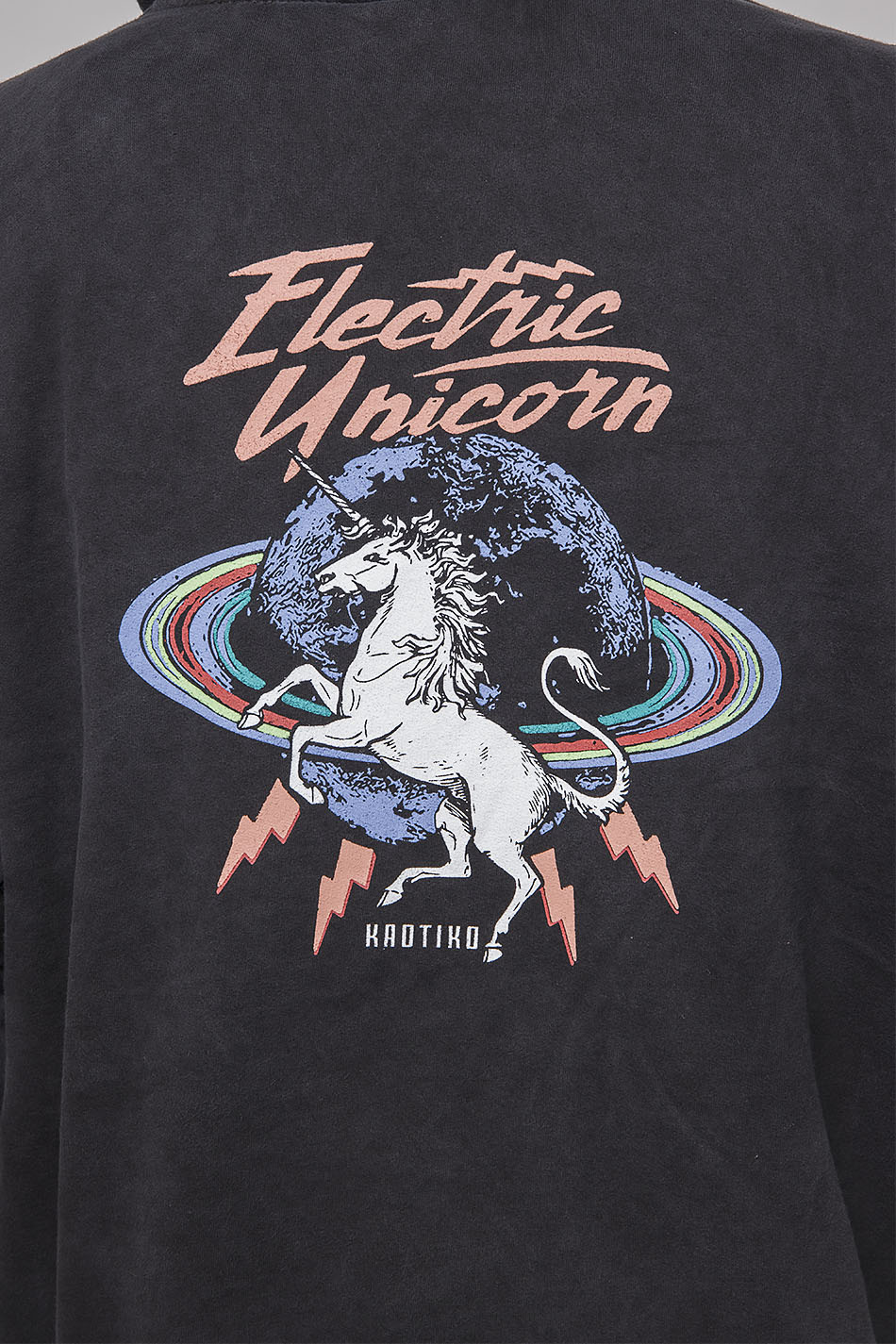Unicorn Washed Black sweatshirt