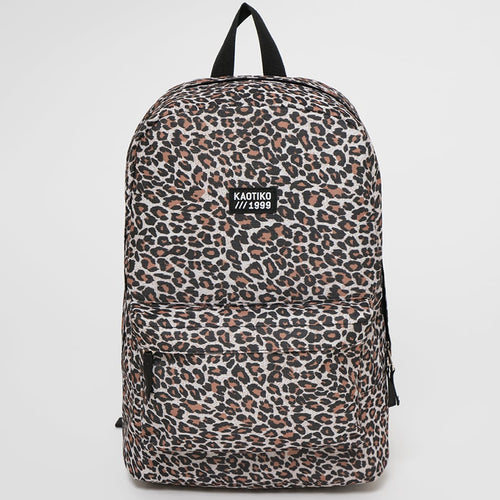 leopard bagpack