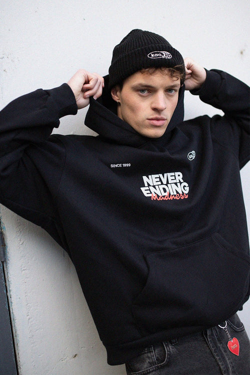 Sudadera Never Ending Black