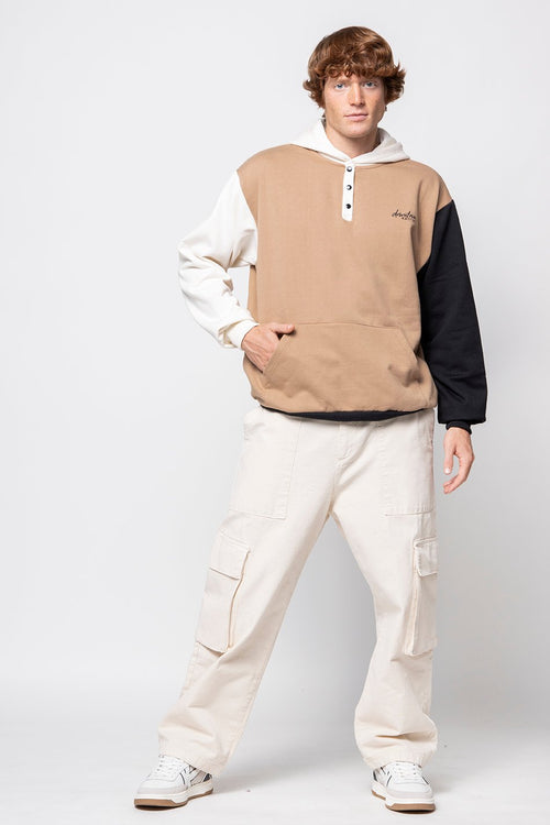 Sudadera Kael Black/ Sand