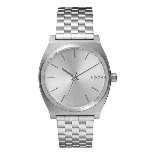 Nixon time teller all silver