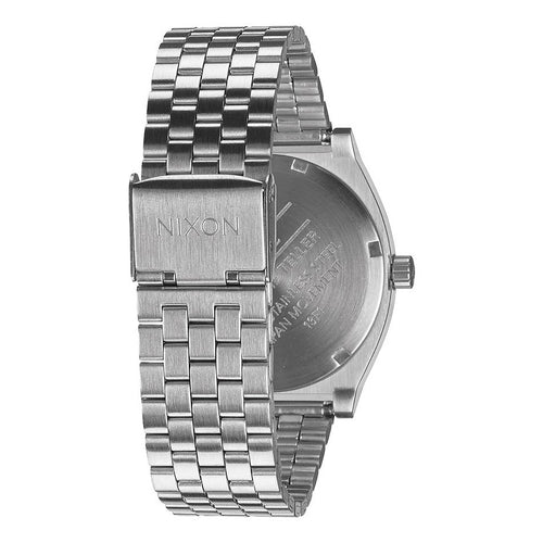 Nixon time teller all silver